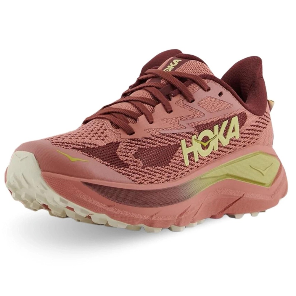 Hoka Challenger 8 Running Shoes Womens Size 6 B Sneakers Blush/Dark Cedar - NEW - Picture 2 of 5